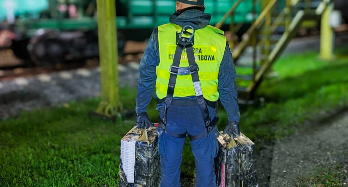 z regionu, Skaner wykrył kontrabandę Udaremniono przemyt pociągu towarowym [FOTO] - zdjęcie, fotografia