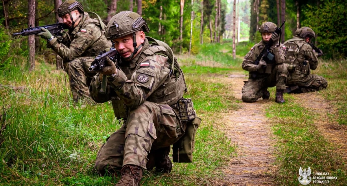 z regionu, Przyszli podoficerowie Podlaskiej Brygady Obrony Pogranicza doskonalą umiejętności [FOTO] - zdjęcie, fotografia
