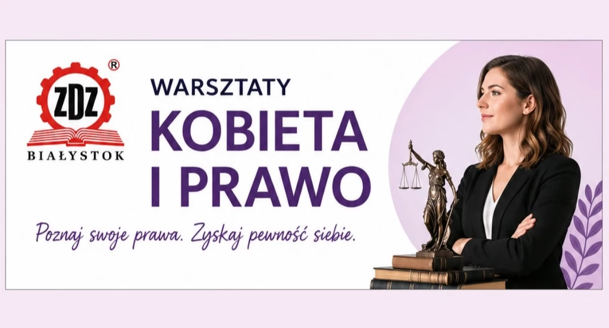 wernisaże spotkania, Ruszyły zapisy bezpłatne warsztaty Kobieta prawo Zambrowie - zdjęcie, fotografia