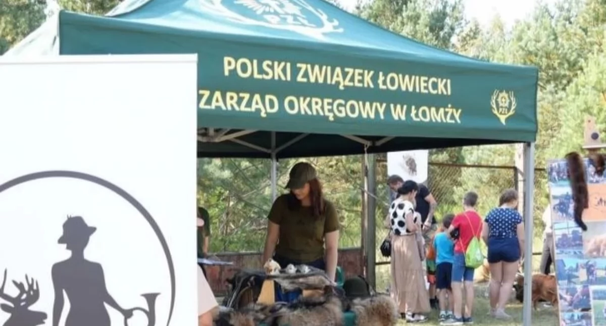 uroczystości obchody, Polski Związek Łowiecki zaprasza Hubertusa Łomżyńskiego - zdjęcie, fotografia