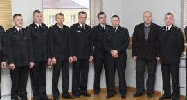 Spotkanie opłatkowe w Komendzie Powiatowej PSP w Zambrowie