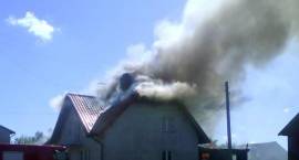 Pożar dwóch domów w Osowcu w dn. 3 lipca 2010