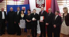 Uroczystość wręczenia Złotych Laurów Powiatu Zambrowskiego