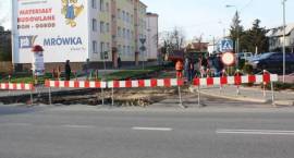 Odcinek ul. Konopnickiej prowadzący do Białostockiej wyłączony jest z ruchu (stan na...