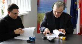 Jest umowa w sprawie lądowiska dla szpitala /fot. Starostwo Powiatowe w Zambrowie