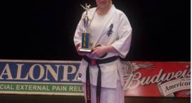 Anna Kaczyńska z Zambrowskiego Klubu Karate zdobyła srebro w mistrzostwach USA