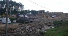 Budowa Obwodnicy Zambrowa i Wiśniewa w rejonie ul. Łomżyńskiej. Stan prac na 14.09.2010r.