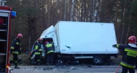 Wypadek na drodze Zambrów - Łomża w dn. 25.04.2013 r.