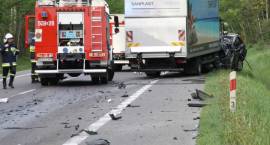 Śmiertelny wypadek na drodze krajowej nr 8 za miejscowością Ostrożne