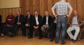 Wieczór wyborczy w biurze Prawa i Sprawiedliwości w Zambrowie