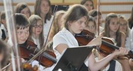 Koncert PSM z Białegostoku w Szkole Podstawowej nr 4 w Zambrowie