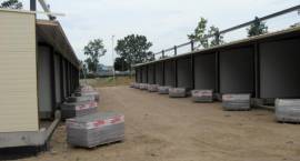 Budowa Targowicy Miejsckiej. Stan prac na 03.08.2009 r.