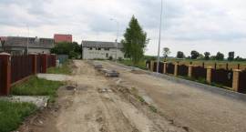 Budowa ul. Wiśniowej. Stan na 31.05.2013r.