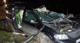 Skutki śmiertelnego wypadkach w okolichacg m. Grochy-Pogorzele w dn. 26.12.2009 r.