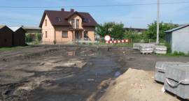 Budowa uliczki osiedlowej za blokami Al. Woj. Pol. 50 i 52