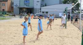 Rywalizowali w piłce plażowej