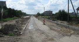 Remont ul. Grabowskiej. Stan prac na 2009 VII 7