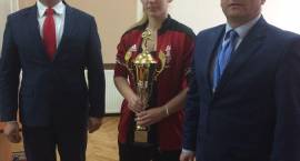 Docenione przez wójta za osiągnięcia sportowe