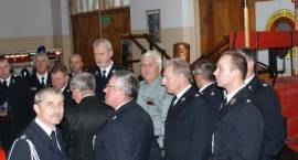 Przedstawiciele Ochotniczej Straży Pożarnej z terenu powiatu zambrowskiego z wizytą w...