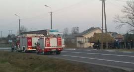 Skutkio wypadku w dn. 22.03.2012 r. w Mężeninie na drodze krajowej nr 8
