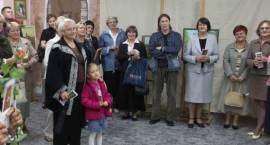 Wernisaż wystawy malarstwa pani Wandy Kruszewskiej /Fot. G.Zawistowski