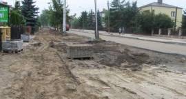 Remont ul. Obrońców Zambrowa stan na 29 VII 2010r.