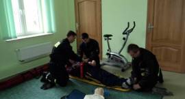 Spotkanie strażaków z podopiecznymi Powiatowego Ośrodka Wsparcia w Zambrowie