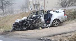 Śmiertelny wypadek na drodze krajowej nr 8 pomiędzy miejscowościami Szlasy Lipno, a...