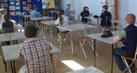 Dyktando - Mistrz Ortografii Szkół Podstawowych Powiatu Zambrowskiego - odbyło się 6...