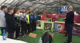 Uczniowie MG1 rywalizowali w Szkolnej Lidze Paintballowej