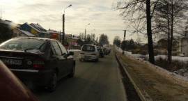 Zambrowscy kierowcy protestują przeciwko wysokim cenom paliw