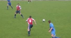 Mecz o mistrzostwo III ligi - Olimpia vs. Pogoń. 6 maja 2009 r. /Fot. Łukasz Całko