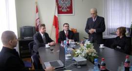 Przedstawiciele PWSiP w Łomży spotkali się z władzami samorządowymi powiatu, miasta i...