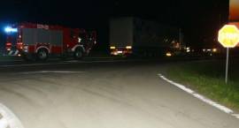Skutki tragicznego wypadku na drodze krajowej nr 8 w okolicach Krajewa Korytk