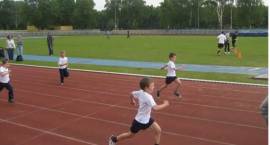 Grupa sportowa z Miejskiego Przedszkola nr 1 Akademia Malucha wzięła udział w Biegu...