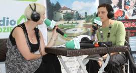 Plenerowe Studio Radia Nadzieja w Zambrowie