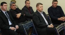 Spotkanie z posłem Robertem Tyszkiewiczem /Fot. Grzegorz Zawistowski, www.zambrow.org