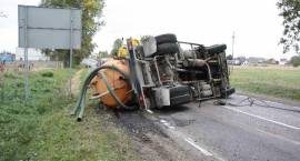 Kolizja drogowa na DK-63 Zambrów - Czyżew