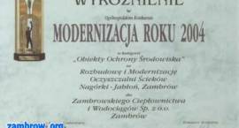 Wyróżnienie dla ZCiW Sp. z o.o.