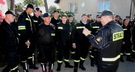 Ćwiczenia bojowe jednostek OSP z terenu Gminy Szumowow w kompleksie leśnym Czerwony Bór
