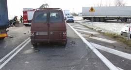 Tragiczny wypadek na krajowej ósemce pod Zambrowem. 1 osoba nie żyje.