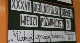 Eliminacje gminne do ogólnopolskiego konkursu wiedzy pożarniczej