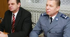 Narada Roczna w Komendzie Powiatowej Policji w Zambrowie /Fot. Mariusz Dąbrowski