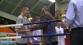 Zawodnicy KSW Zambrów - Stowarzyszenia Sztuk Walk na gali boskerskiej w Łomży