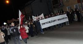 Marsz Światła upamiętniający Papieża Jana Pawła II i Marsz Życia w Zambrowie