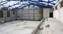 Budowa hali sportowej przy ZS1. Stan prac na 29.06.2011r.