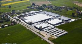 Zakład produkcyjny firmy Dobroplast w Laskowu koło Zambrowa