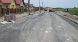 Budowa ul. Wolskiej. Stan prac na 9 czerwca 2010 r.