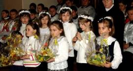Liturgia Wielkoczwartkowa w kościele pw. Trójcy Przenajświętszej w Zambrowie /Fot....