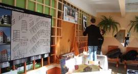 Wystawa makiet, projektów i grafik studentów architektury Politechniki Białostockiej w...